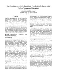 Star Coordinates: A Multi-dimensional Visualization ... - CiteSeerX