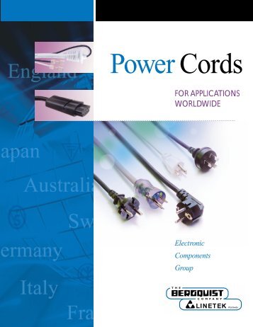 Download Bergquist Power Cords for Worldwide ... - Temflex Controls