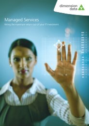 Managed Services - Dimension Data