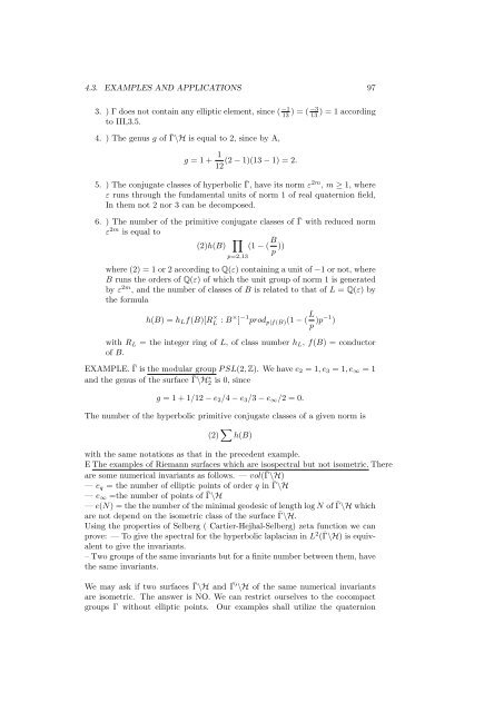 The Arithmetic of Quaternion Algebra