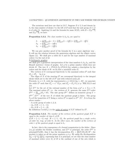 The Arithmetic of Quaternion Algebra