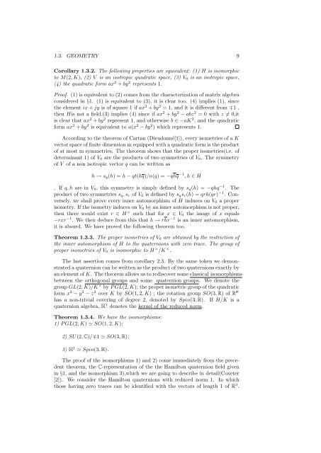 The Arithmetic of Quaternion Algebra