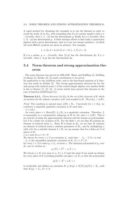 The Arithmetic of Quaternion Algebra