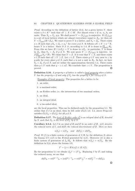The Arithmetic of Quaternion Algebra