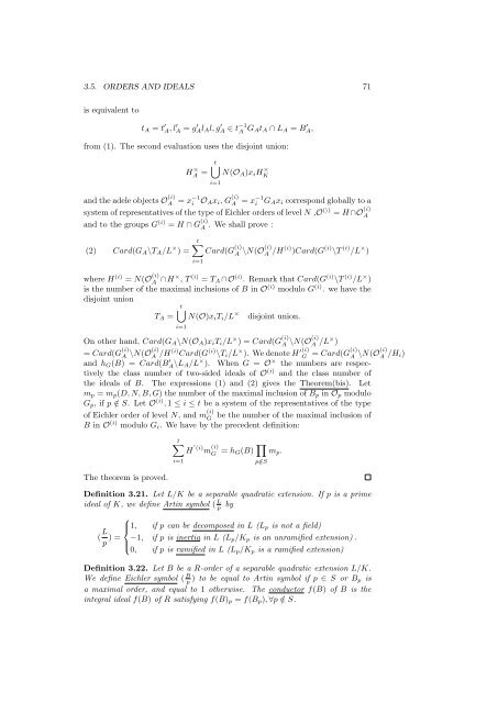 The Arithmetic of Quaternion Algebra