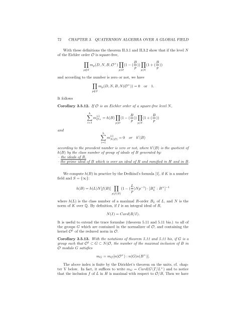 The Arithmetic of Quaternion Algebra