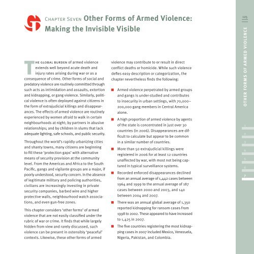Global Burden of Armed Violence - The Geneva Declaration on ...