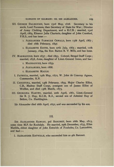 The family of Burnett of Leys, with collateral - Electric Scotland