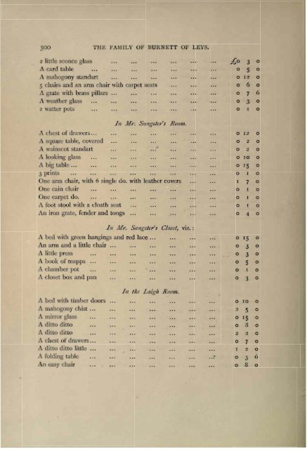 The family of Burnett of Leys, with collateral - Electric Scotland