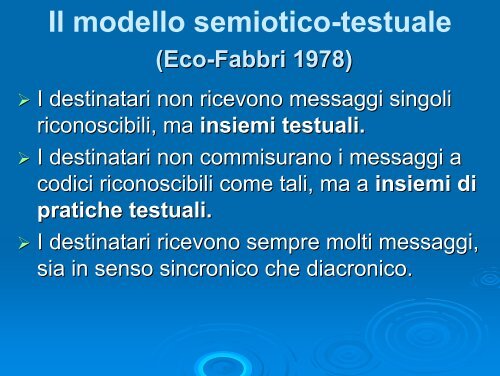 Modello semiotico-informazionale