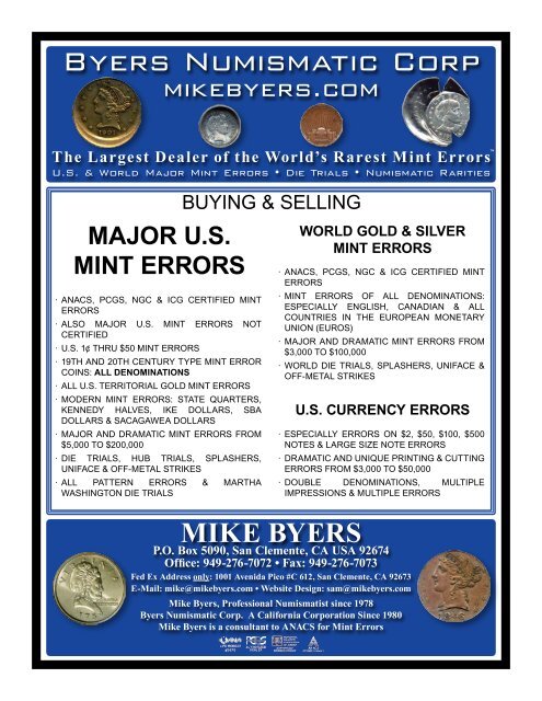 Special Edition 2006 The Best of Mint Error News - P-NUMISMATIKA