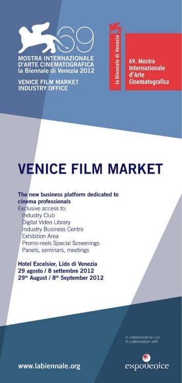 Programma - La Biennale di Venezia