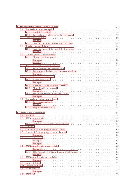 ESERCITAZIONI DI STATISTICA BIOMEDICA