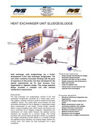 35 Heat Exchanger Sludge-sludge E - PVS