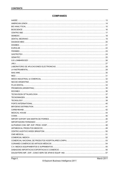 Guide to Distributors of Medical Equipment and Supplies ... - Espicom