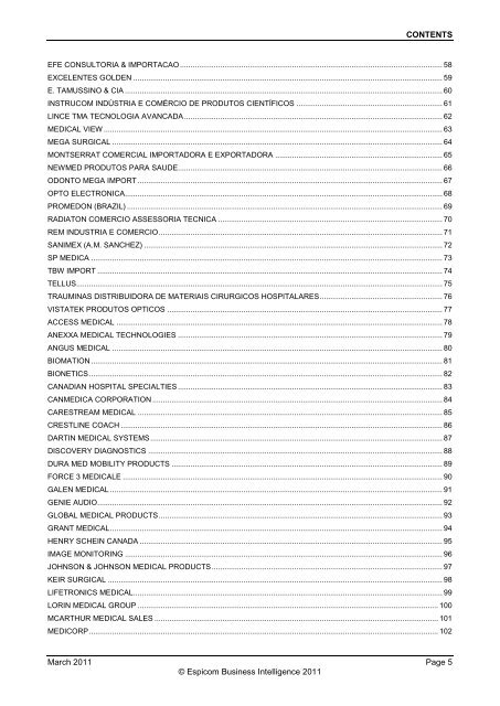 Guide to Distributors of Medical Equipment and Supplies ... - Espicom