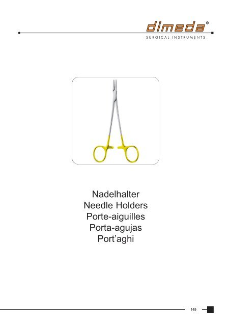 Dimeda Neuro Needle Holders - Dimeda Instrumente GmbH