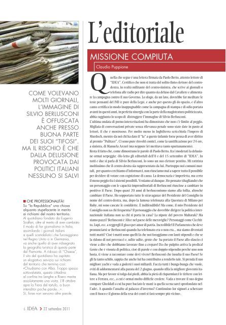 C on V - Rivista IDEA