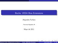 Bochs: VESA Bios Extensions - Electronica