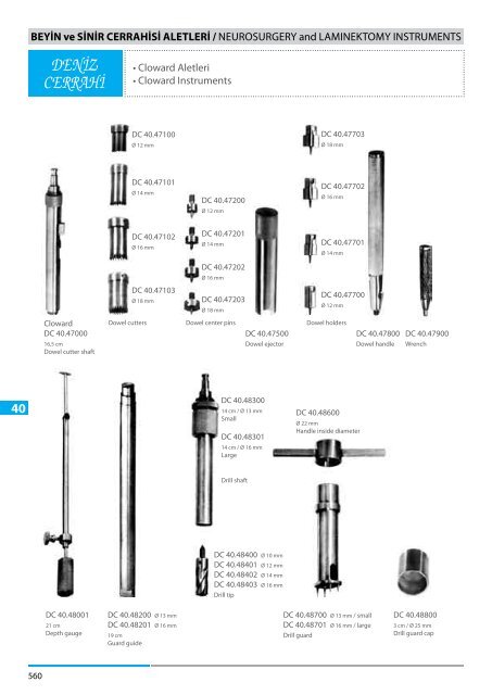 GENEL CERRAHİ ALETLER pENSETLER