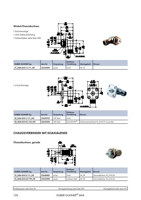 HF KOAXIALVERBINDER HAUPTKATALOG - Elcon