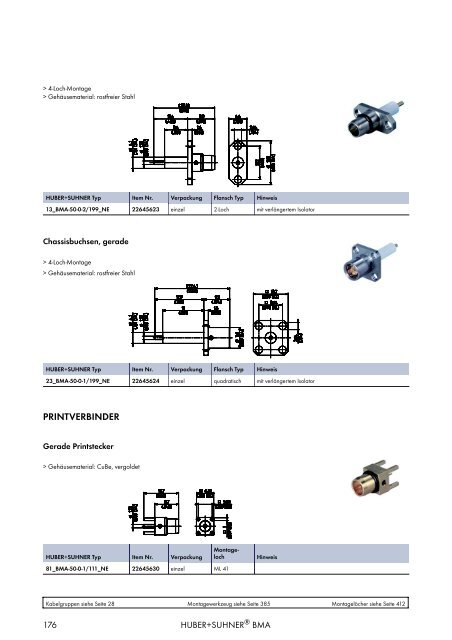 HF KOAXIALVERBINDER HAUPTKATALOG - Elcon