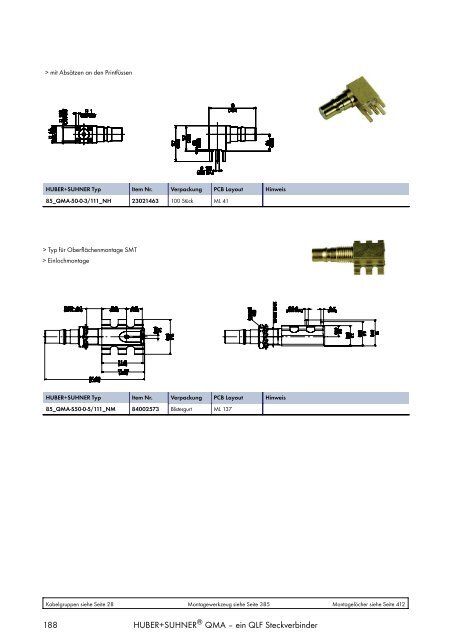 HF KOAXIALVERBINDER HAUPTKATALOG - Elcon