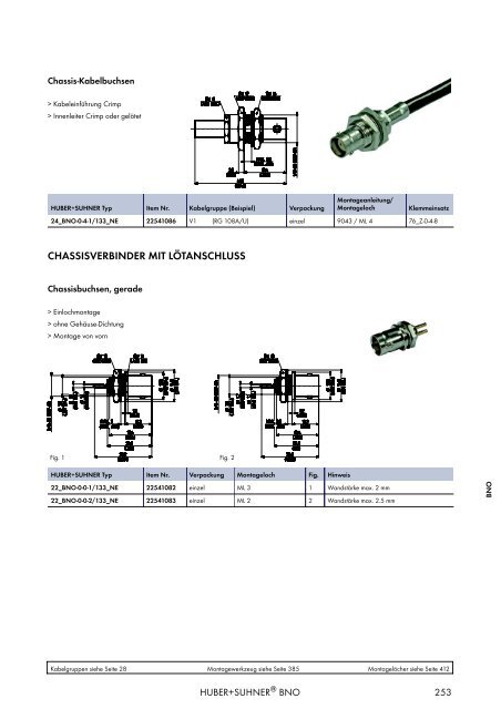 HF KOAXIALVERBINDER HAUPTKATALOG - Elcon