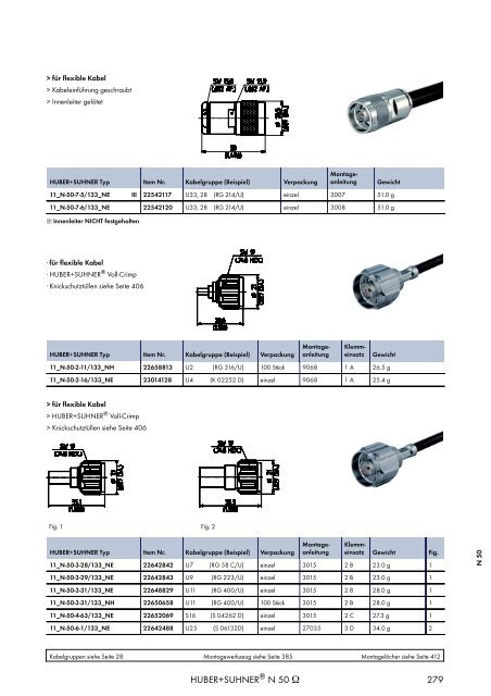 HF KOAXIALVERBINDER HAUPTKATALOG - Elcon