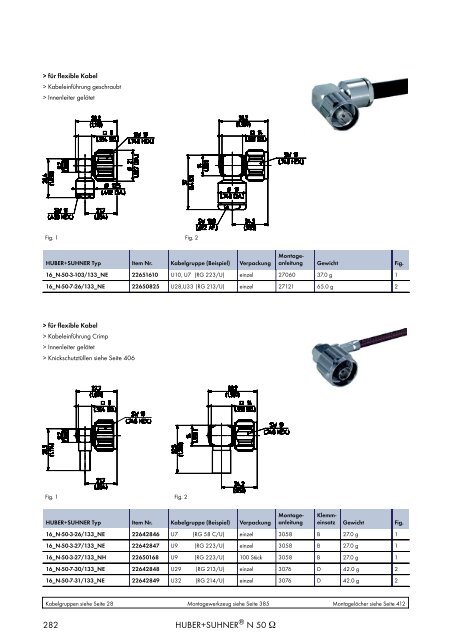 HF KOAXIALVERBINDER HAUPTKATALOG - Elcon