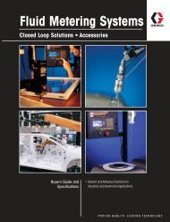 Fluid Metering Systems Catalog - Graco Inc.