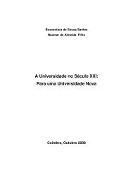 A Universidade no Século XXI - Boaventura de Sousa Santos