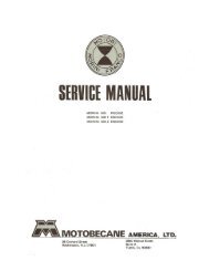 Morini MO, MO1, MO2 Service Manual [9.8 MB - Project Moped ...