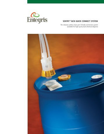 Sentry™ QCIII Quick Connect System - Entegris