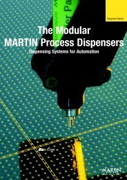 The Modular MARTIN Process Dispensers - Martin - BGA Rework ...