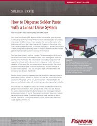 How to Dispense Solder Paste with a Linear Drive System - Fishman ...