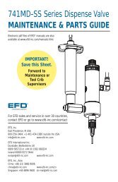 741MD-SS Series Dispense Valve - Nordson EFD