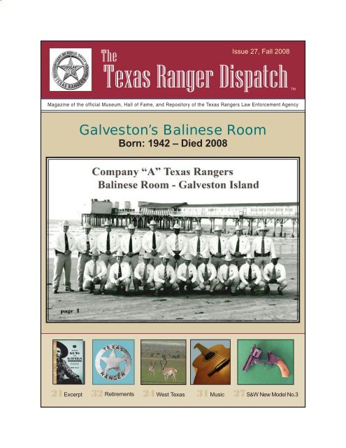 FAQ & Popular Pages - Texas Ranger Hall of Fame and Museum