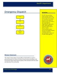 Emergency Dispatch FTE History - Jackson County, Michigan