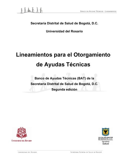 Lineamientos para el Otorgamiento de Ayudas Técnicas - Secretaría ...