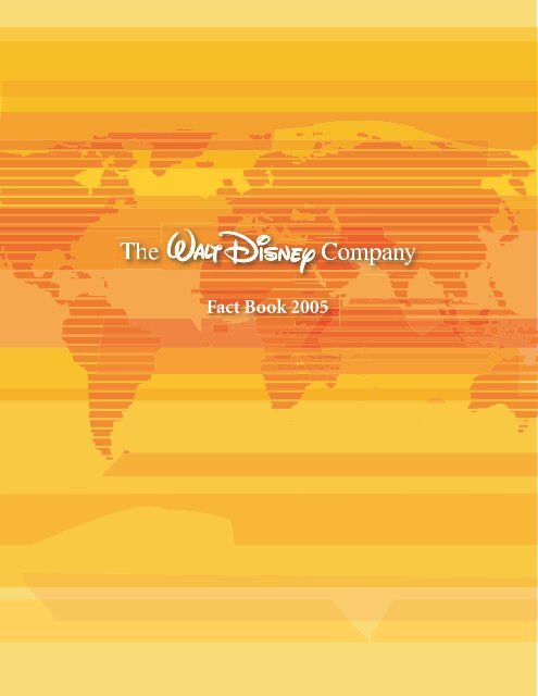 Fact Book 2005 - The Walt Disney Company