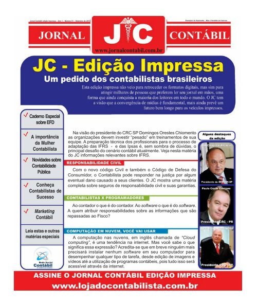 JC 01 - Jornal Contabil
