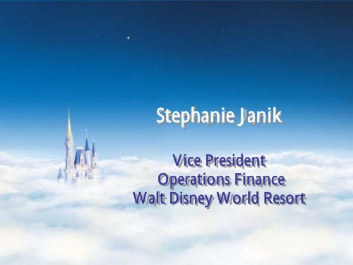 Financial Analysis Behind the Magic at Walt Disney World Resort