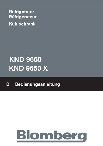 KND 9650 KND 9650 X - Elektra Bregenz