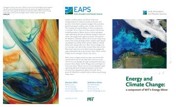 Energy and Climate Change: