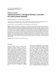 Hypocalcitonemia in Handigodu Disease: a spondylo epi (meta ...