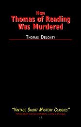 Thomas of Reading Was Murdered - Hornpipe Vintage Publications