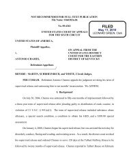 filed - US Court of Appeals for the Sixth Circuit