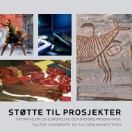 støtte til prosjekter - Aksjonsprogrammet