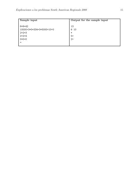 Soluciones y Explicación de los problemas ACM ... - ICPC Bolivia